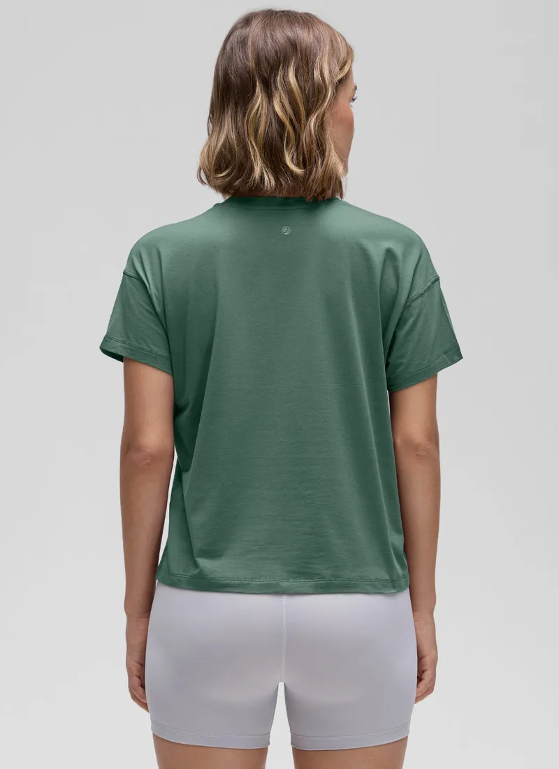 Pima Cotton Loose Fit Short Sleeve