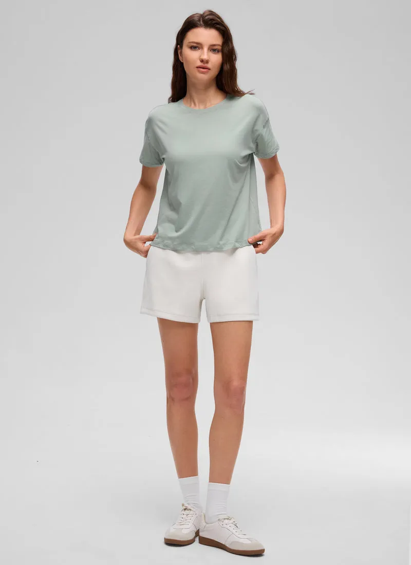 Pima Cotton Loose Fit Short Sleeve