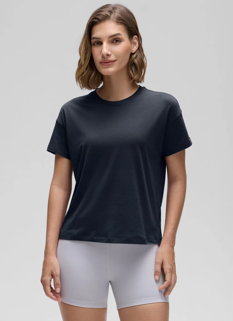 Pima Cotton Loose Fit Short Sleeve