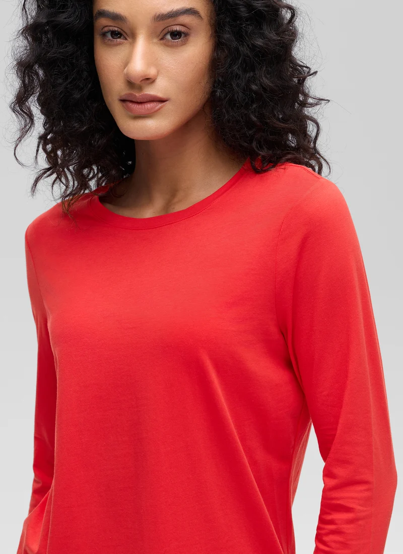 Pima Cotton Workout Long Sleeve