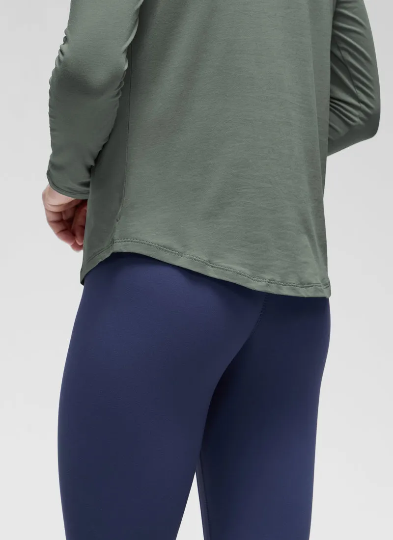 Pima Cotton Workout Long Sleeve