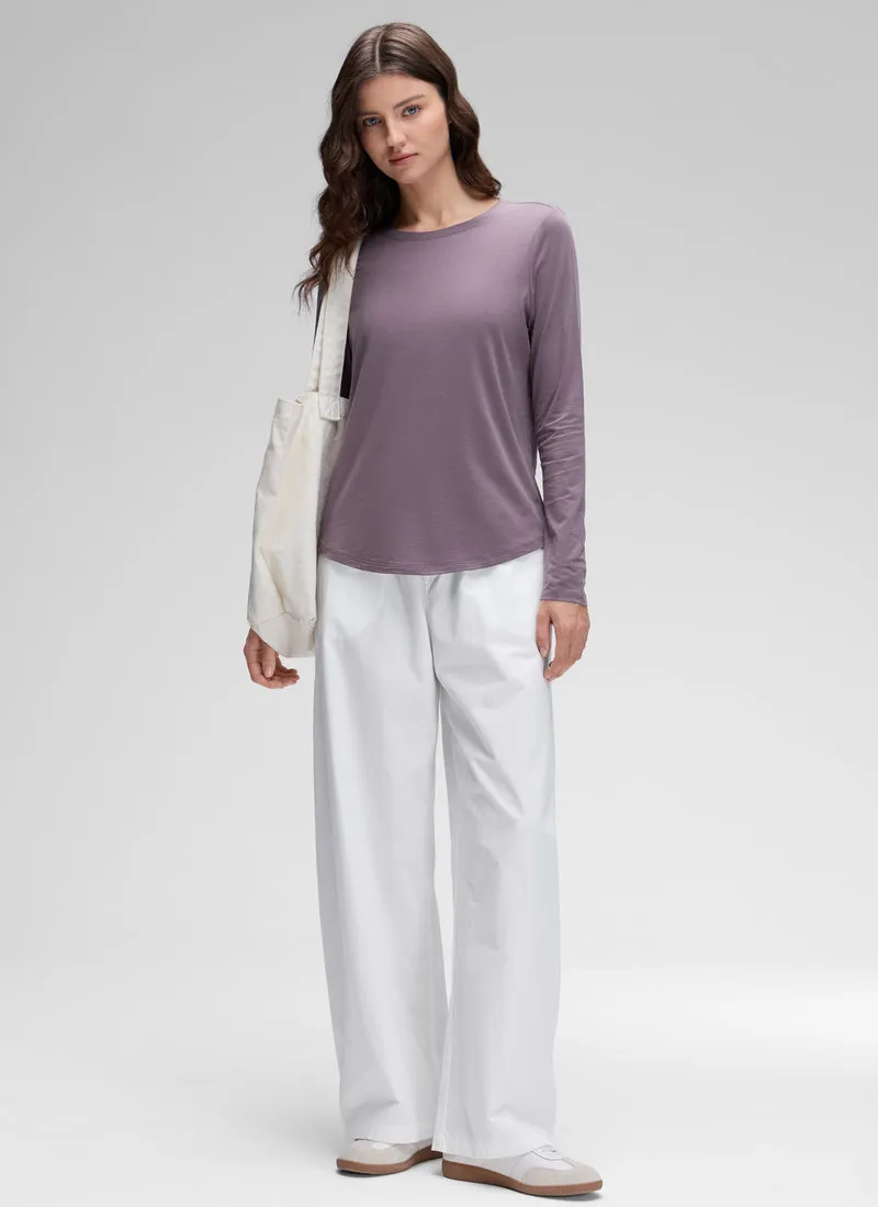 Pima Cotton Workout Long Sleeve