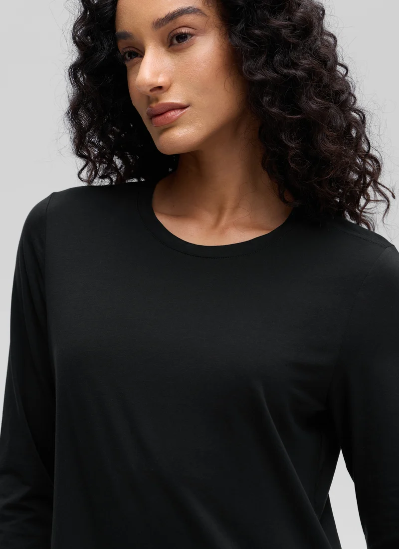 Pima Cotton Workout Long Sleeve