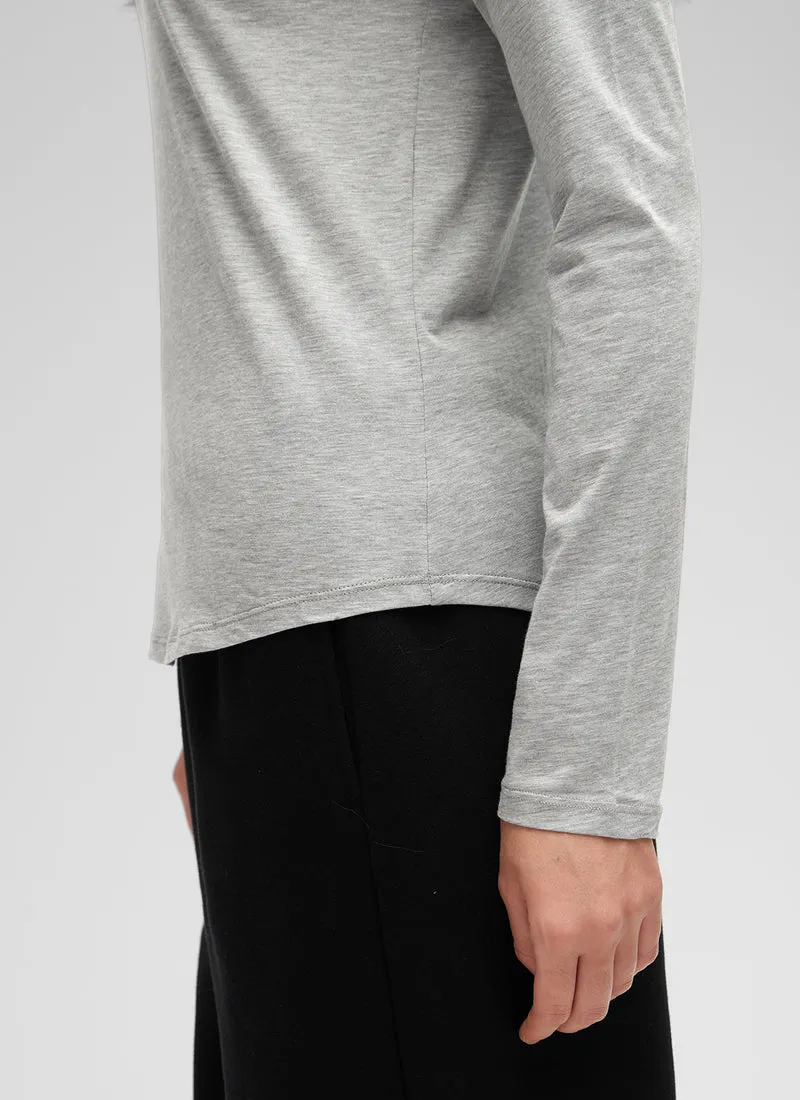 Pima Cotton Workout Long Sleeve