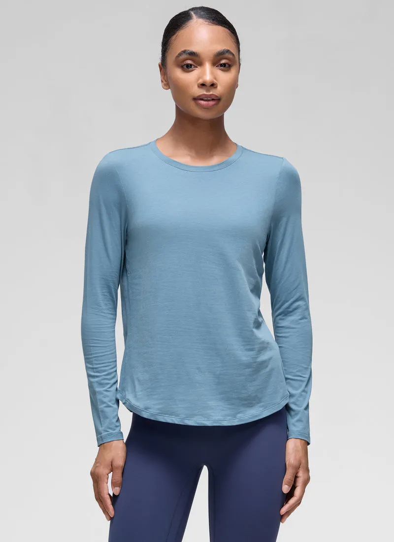 Pima Cotton Workout Long Sleeve