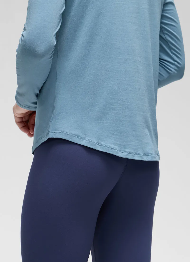 Pima Cotton Workout Long Sleeve