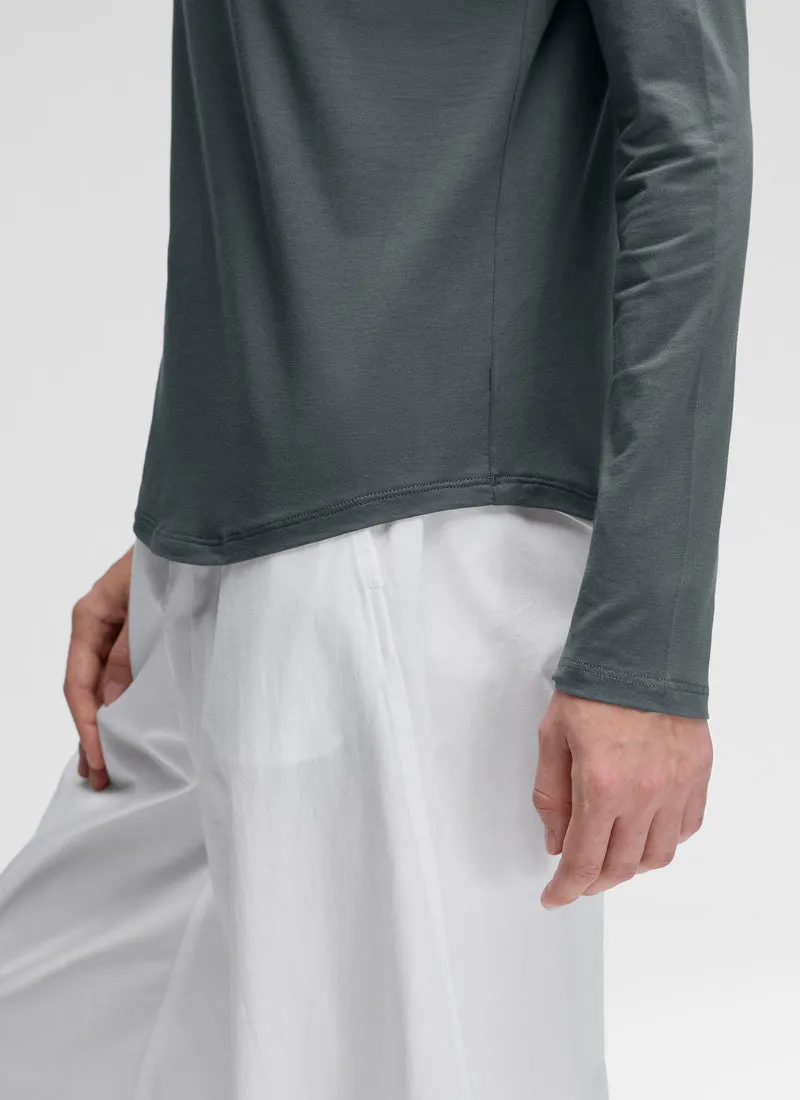 Pima Cotton Workout Long Sleeve