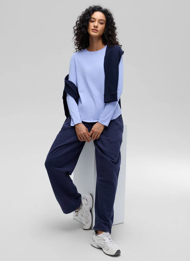 Pima Cotton Workout Long Sleeve