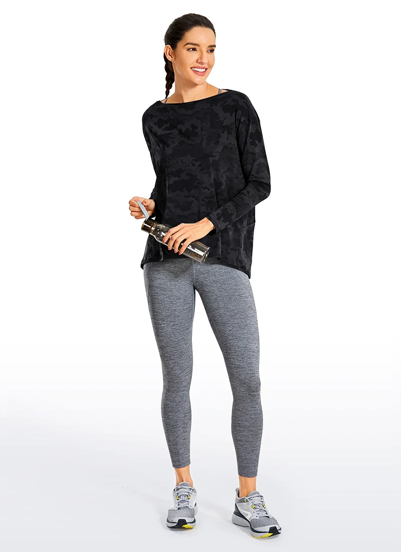Pima Cotton Boat Neck Long Sleeve