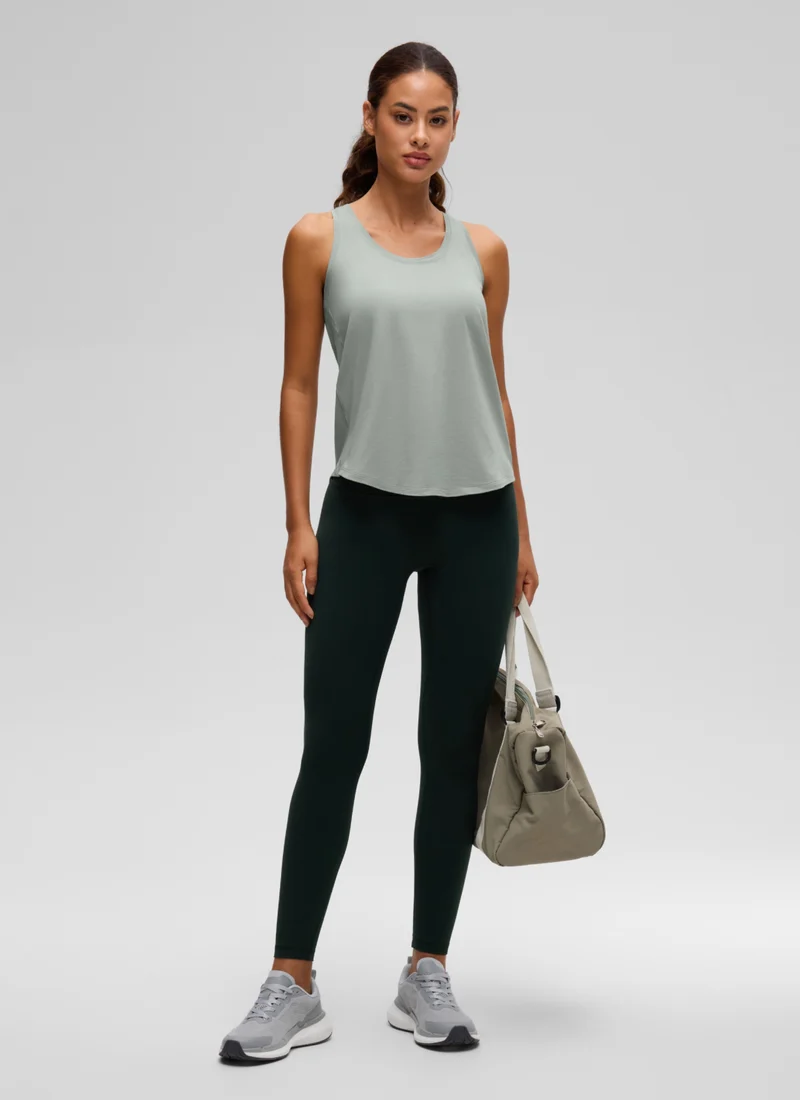 Pima Cotton Hip Length Racerback Tank