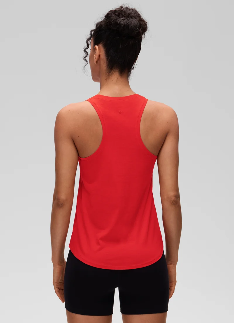 Pima Cotton Hip Length Racerback Tank
