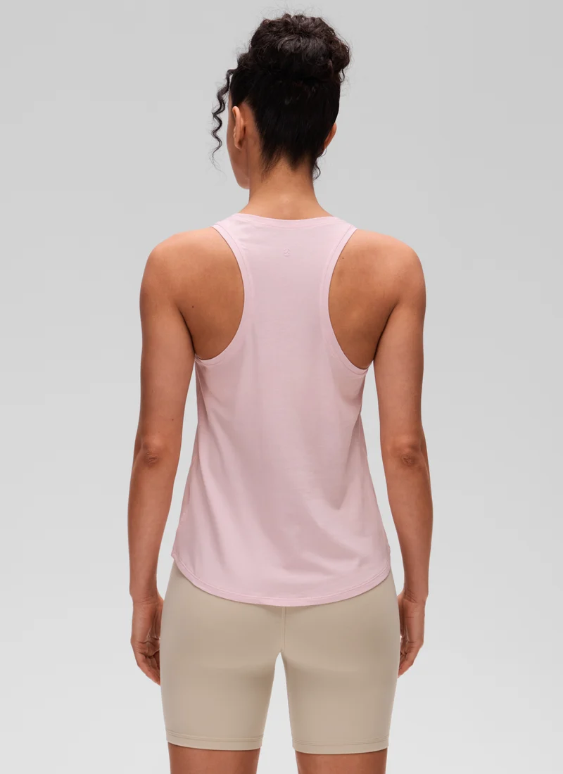 Pima Cotton Hip Length Racerback Tank