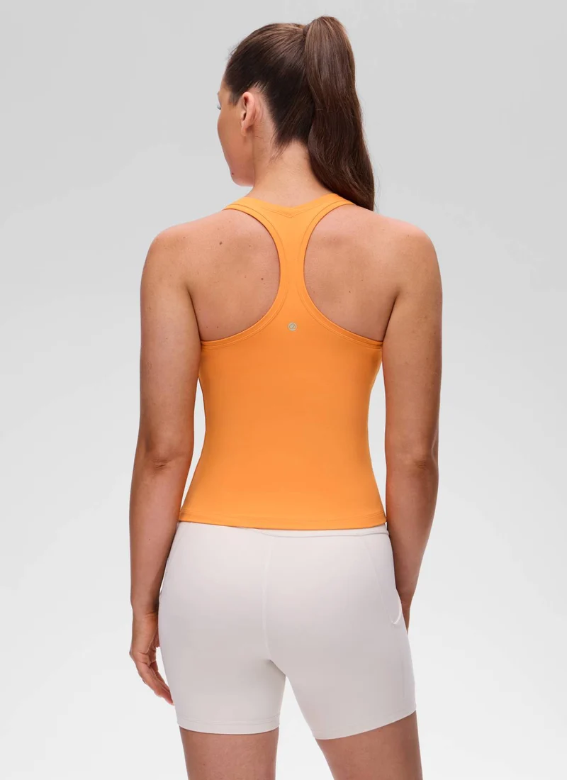 Butterluxe Racerback Waist Length Tank