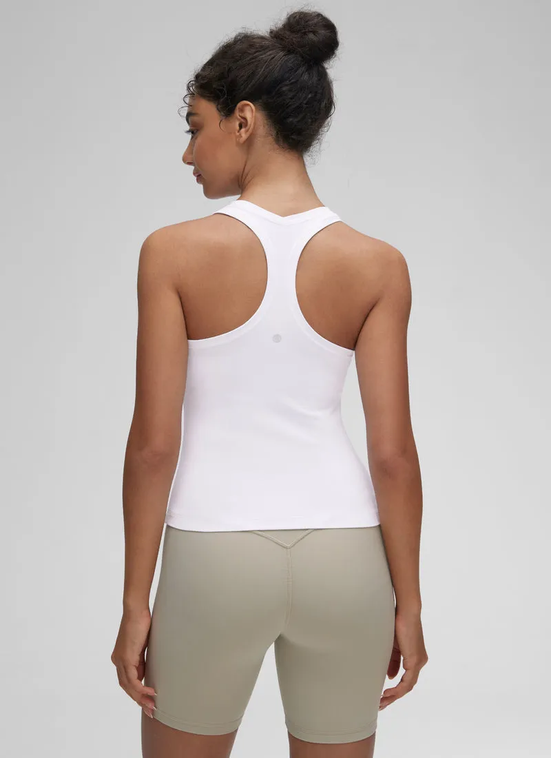 Butterluxe Racerback Waist Length Tank