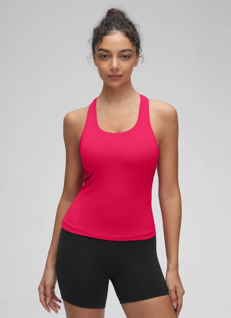 Butterluxe Racerback Waist Length Tank