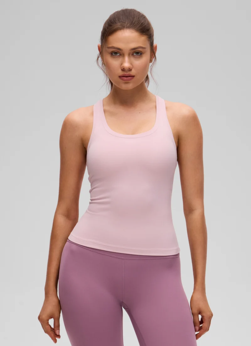 Butterluxe Racerback Waist Length Tank
