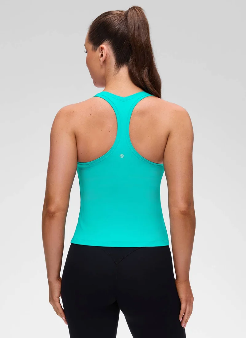 Butterluxe Racerback Waist Length Tank