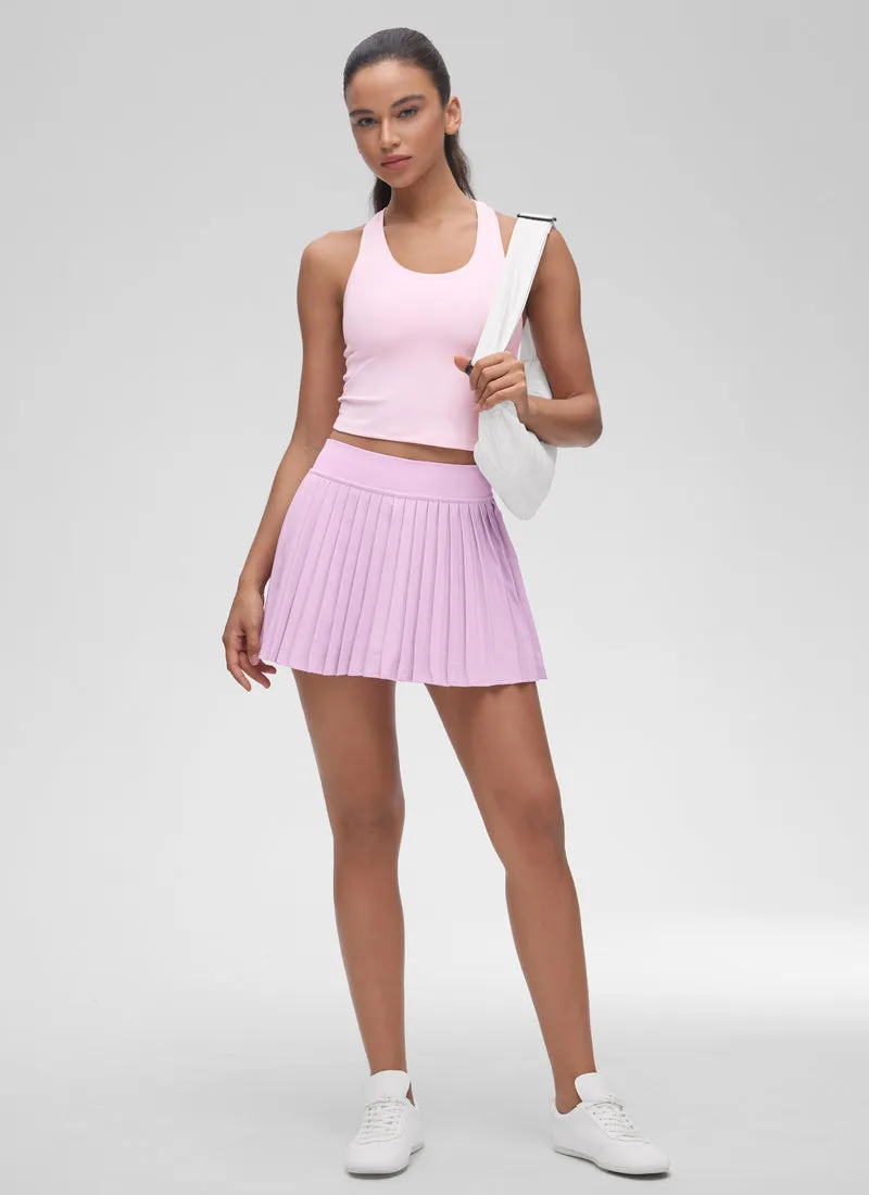 Butterluxe Cropped Racerback Tank