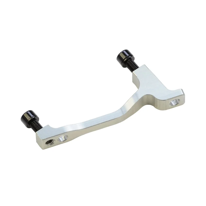 Adaptateur Étrier Avant / Arrière PM / PM HOPE 160mm (+20mm) #HBMK Argent