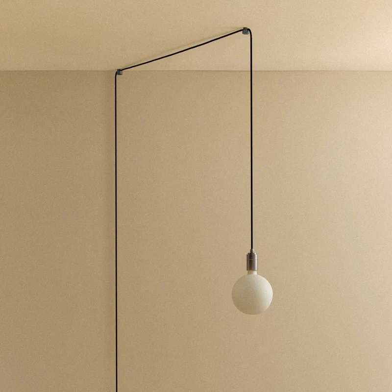 Sphere IV Plug-In Pendant in Graphite