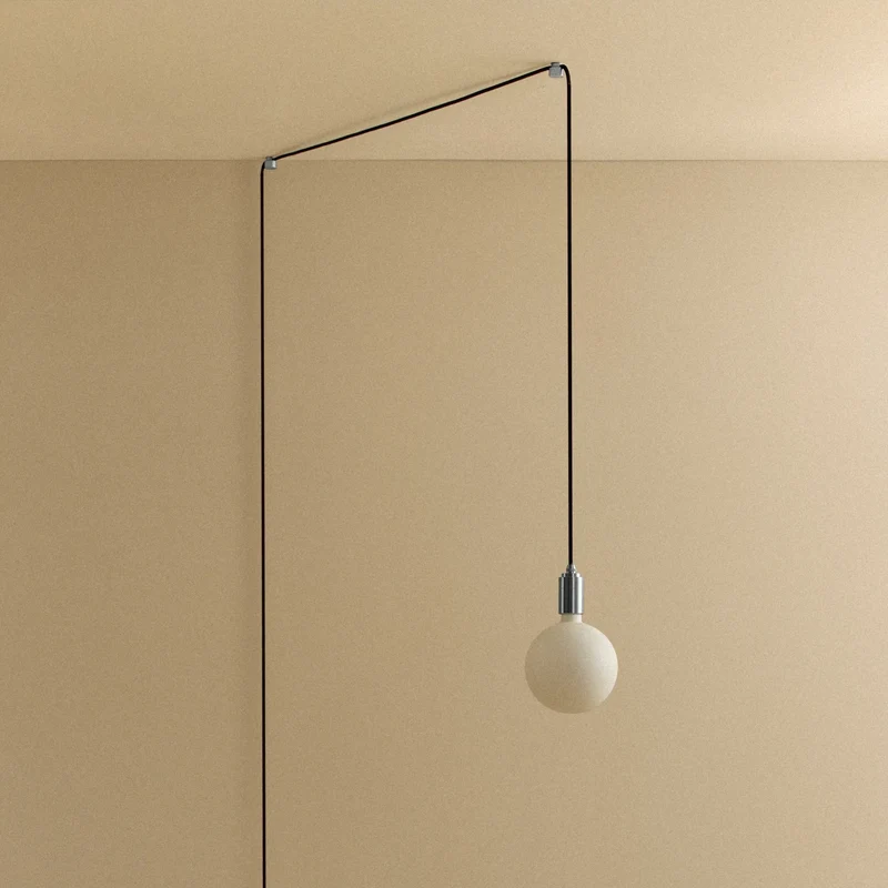 Sphere IV Plug-In Pendant in Stainless Steel