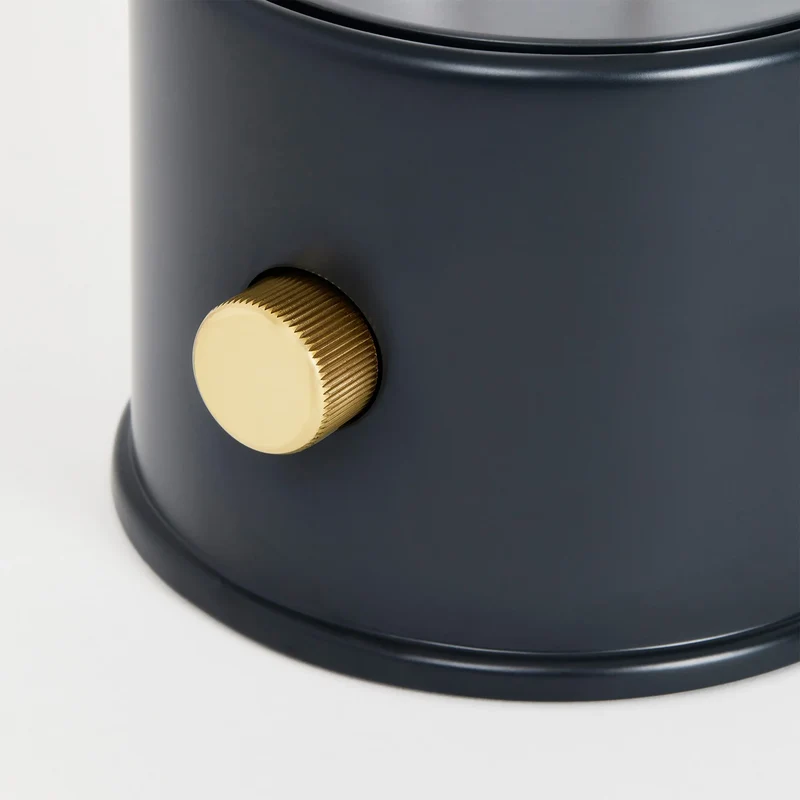 The Muse 1.0 Portable Lamp in Hackles Black