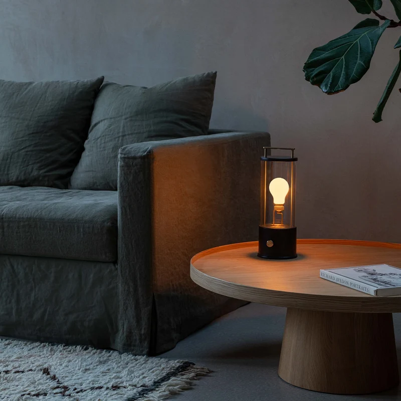 The Muse 1.0 Portable Lamp in Hackles Black - Set of 2
