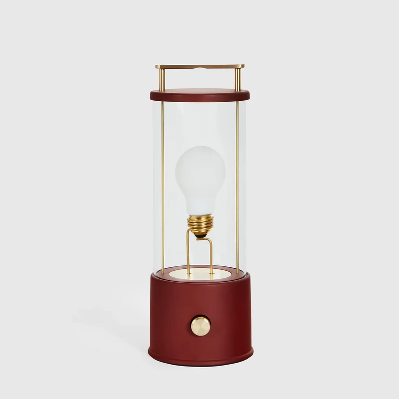 The Muse 1.0 Portable Lamp in Pomona Red - Set of 2