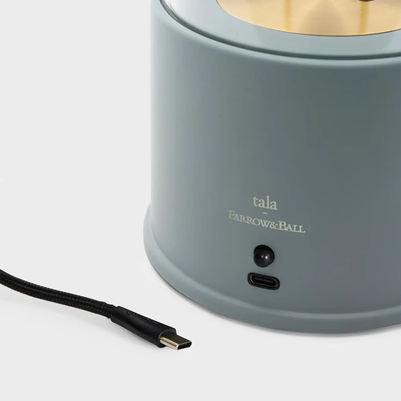 The Muse 1.0 Portable Lamp in Selvedge Blue