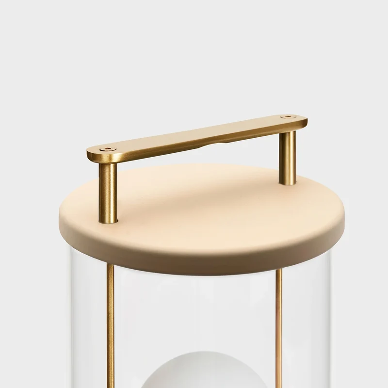 The Muse 1.0 Portable Lamp in Setting Plaster Pink