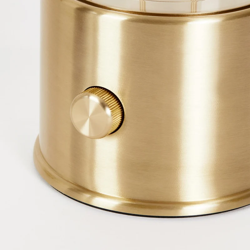 The Muse 1.0 Portable Lamp in Solid Brass - Set of 2