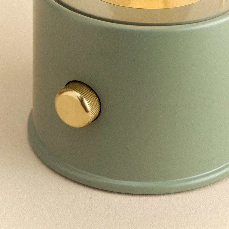 The Muse 2.0 Portable Lamp in Pleasure Garden Green