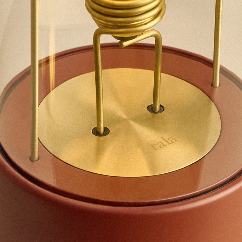 The Muse 2.0 Portable Lamp in Pomona Red