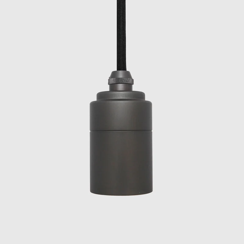 The Original Nine Pendant in Graphite + Voronoi II