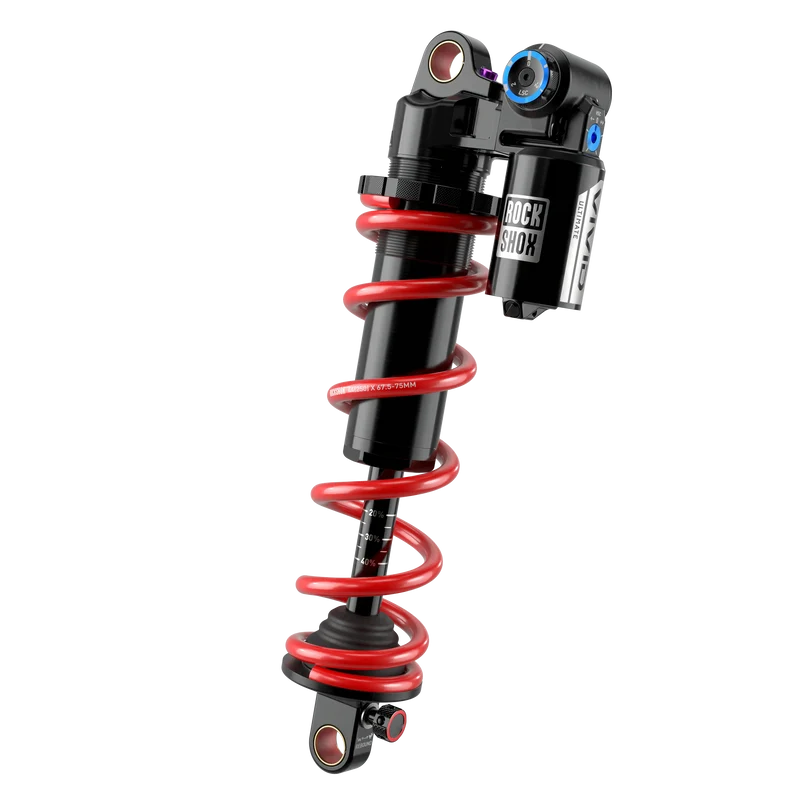 Amortisseur ROCKSHOX VIVID COIL ULTIMATE DH RC2 D1 Standard pour SantaCruz V10 2018+
