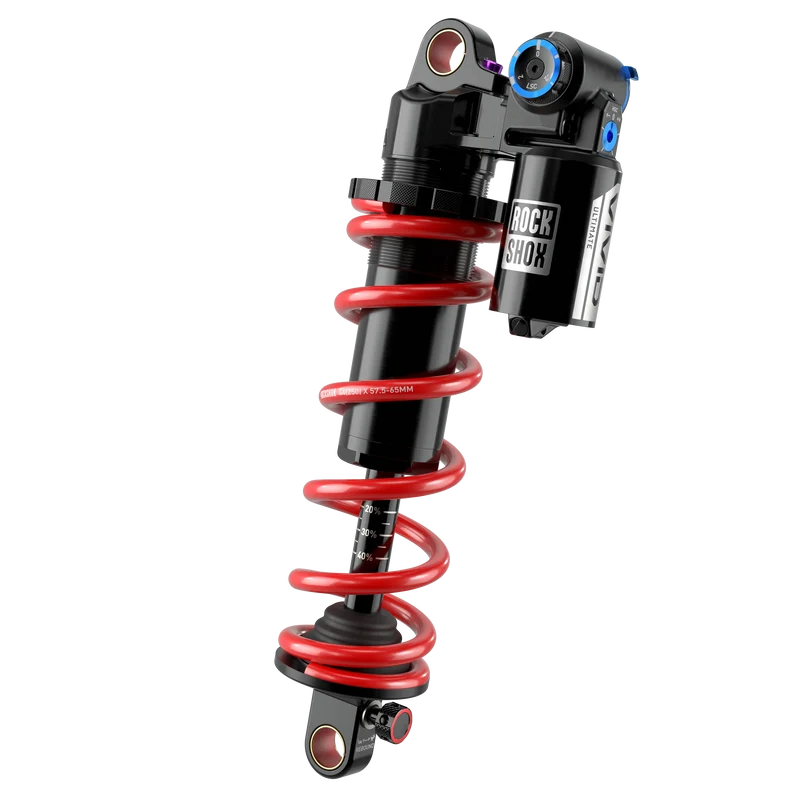 Amortisseur ROCKSHOX VIVID COIL ULTIMATE RC2T D1 Standard à Ressort pour SantaCruz Nomad 6 2023+