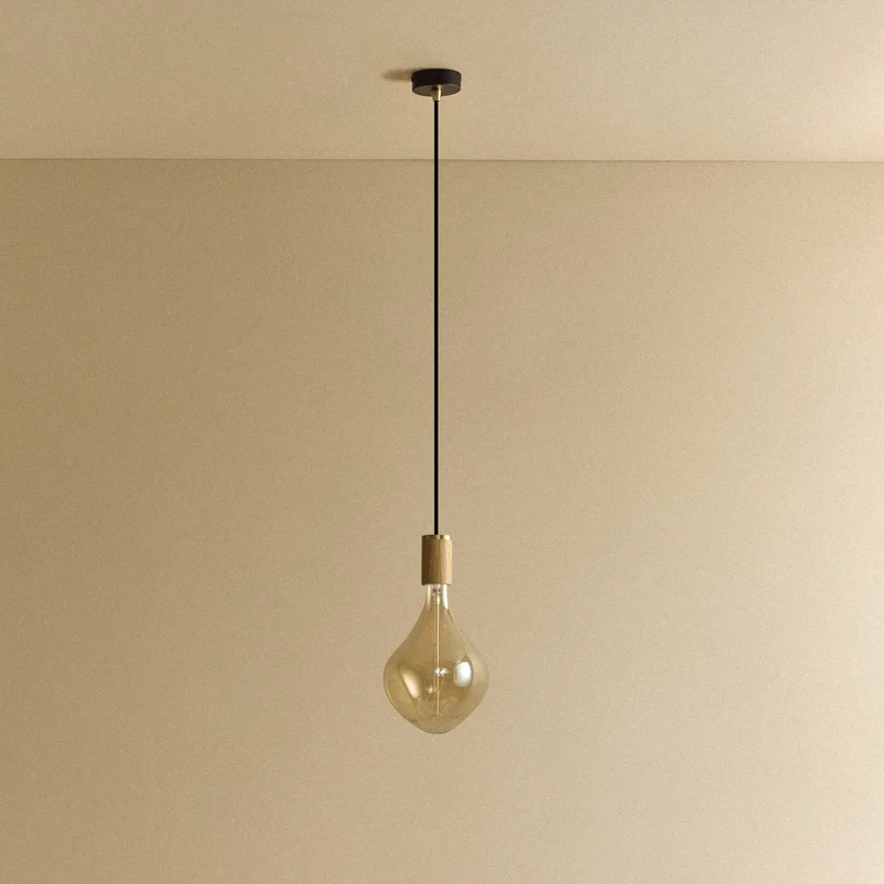 Voronoi II Pendant Light in Oak