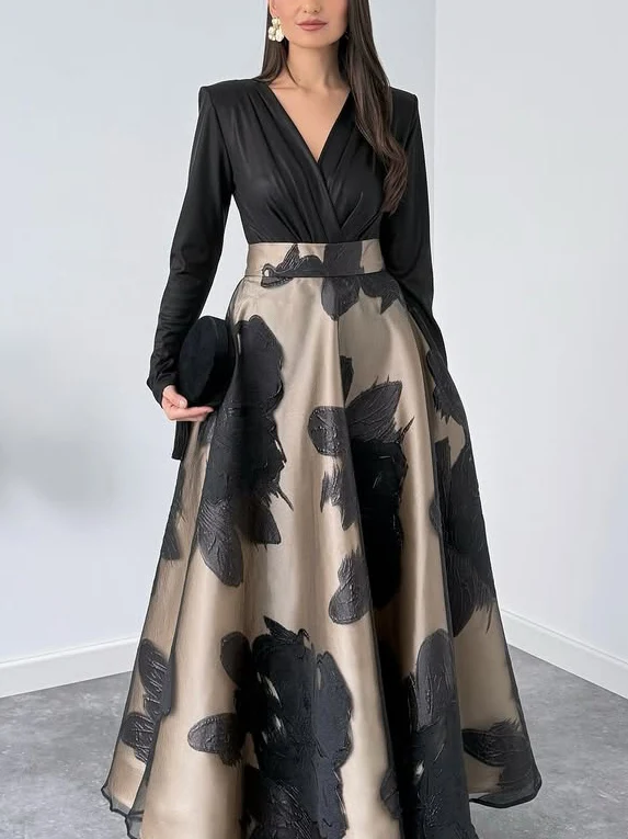 Elegant French Jacquard Midi Skirt Two-Piece Set