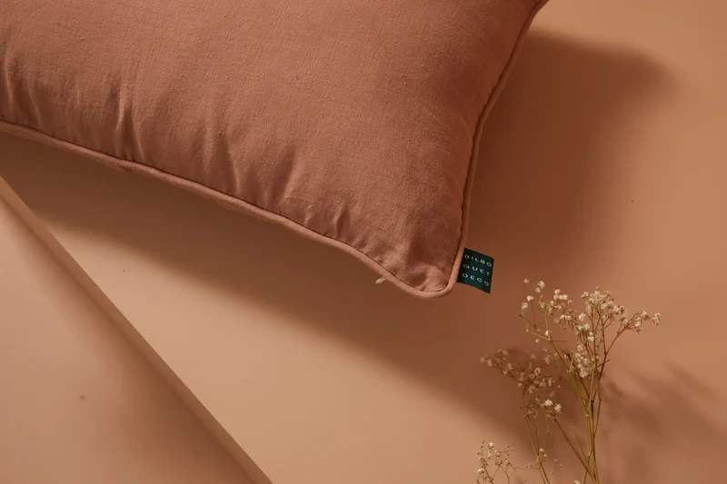 Housse de coussin rectangulaire - Cuivre