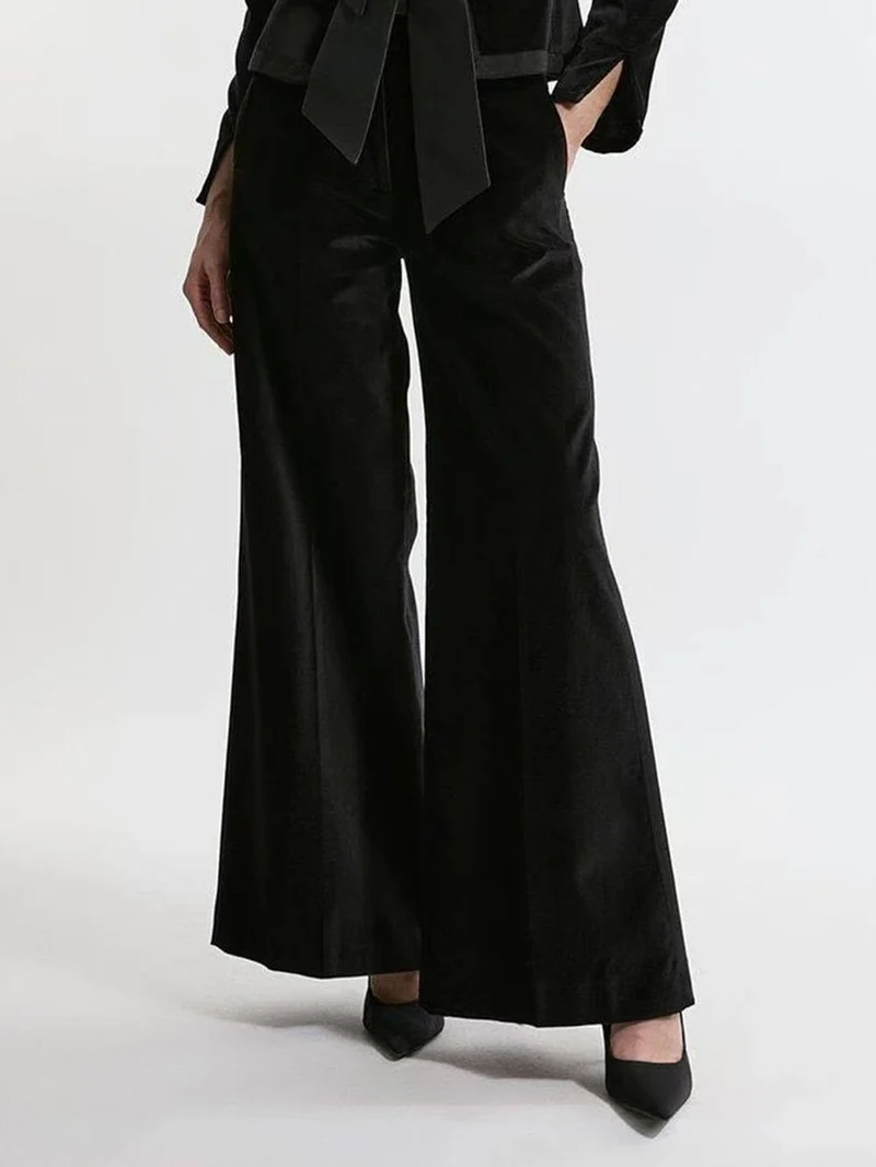 Elegant Bow-Tie Long-Sleeve French Blouse