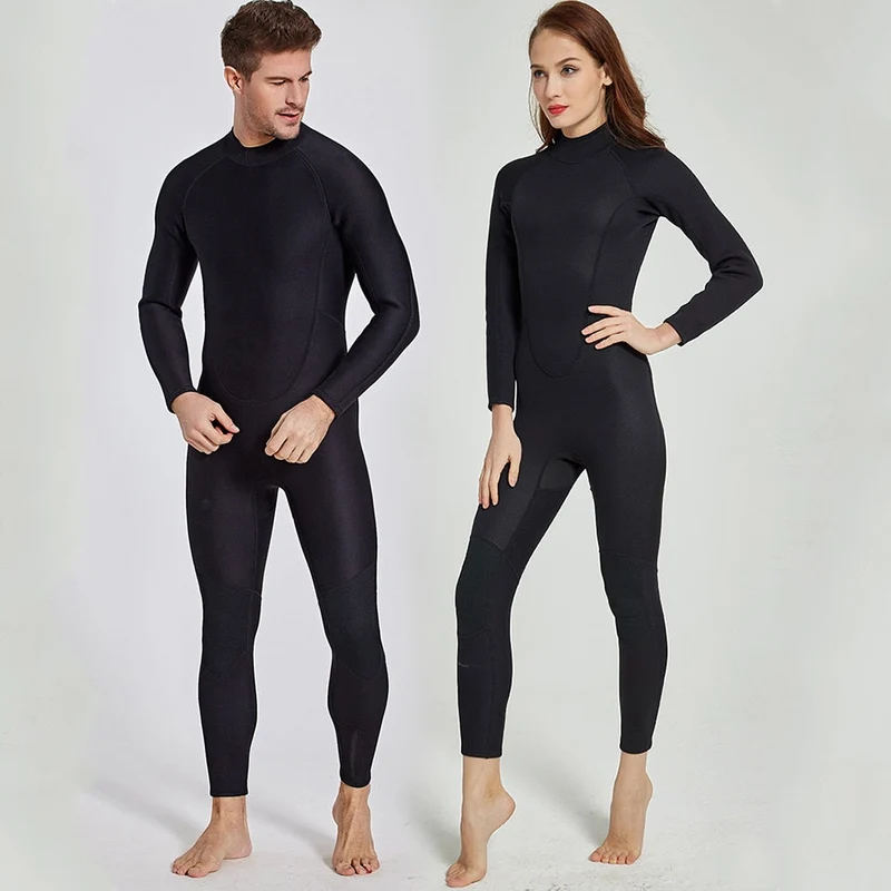 2MM néoprène combinaison hommes femmes garder au chaud natation plongée sous-marine maillot de bain combinaison pour Surf plongée en apnée body