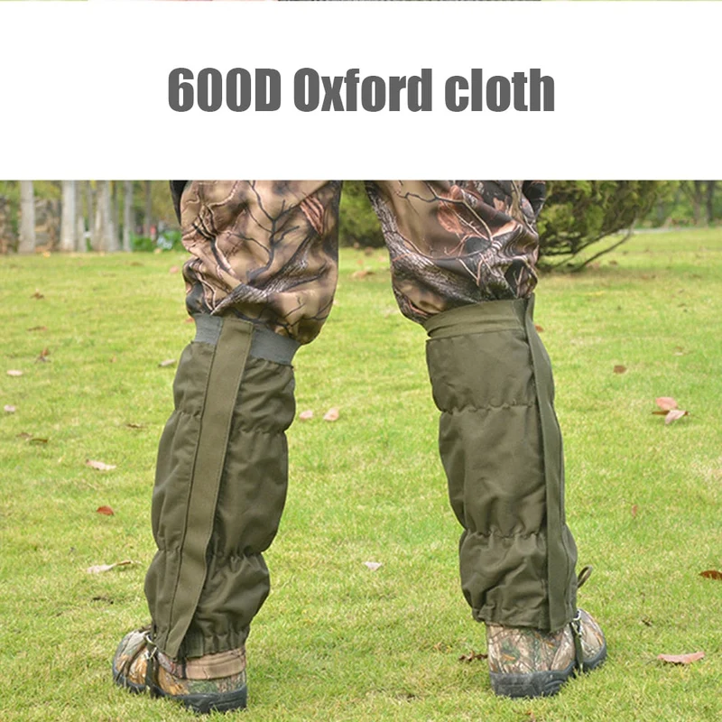 1 paire/ensemble étanche chasse Legging guêtres randonnée en plein air marche escalade hiver Trekking neige jambe équipement de protection