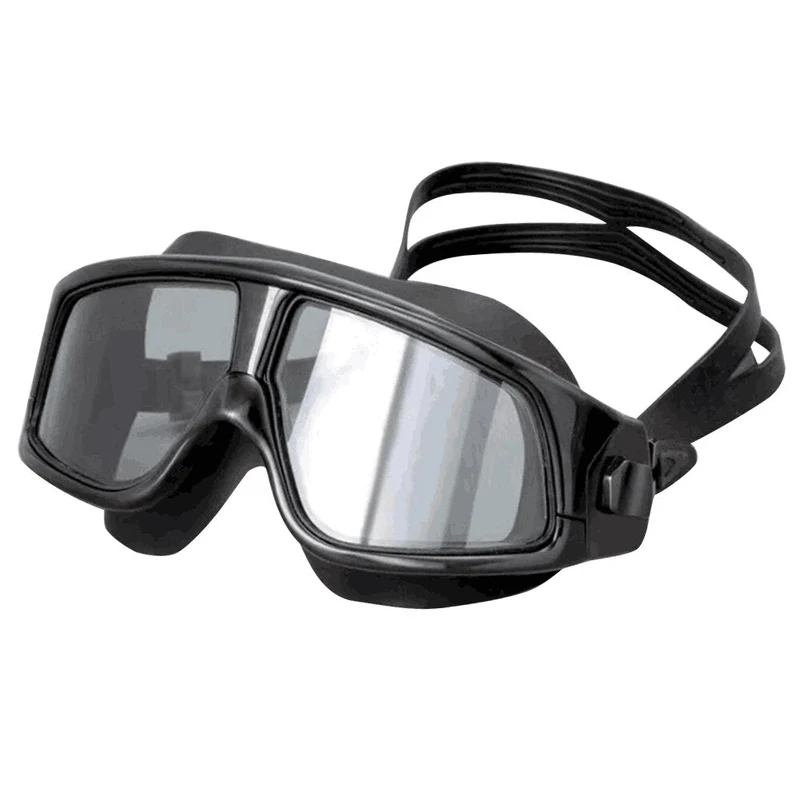 Grand cadre lunettes de natation réglables femme lunettes pour hommes extérieur étanche HD Anti-buée natation lunettes de plongée