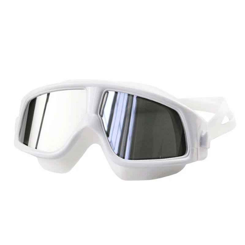 Grand cadre lunettes de natation réglables femme lunettes pour hommes extérieur étanche HD Anti-buée natation lunettes de plongée