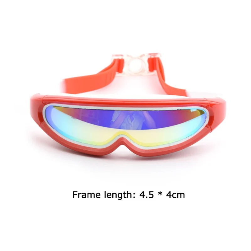 Galvanoplastie enfants lunettes de natation Silicone lunettes de natation étanche adulte sport plongée lunettes