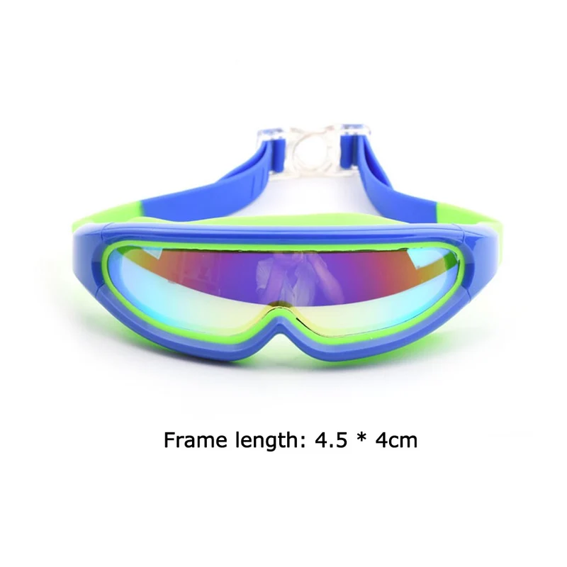Galvanoplastie enfants lunettes de natation Silicone lunettes de natation étanche adulte sport plongée lunettes
