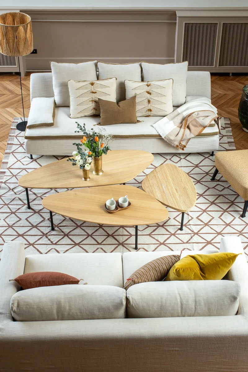 Plateau table basse Yomi Chêne