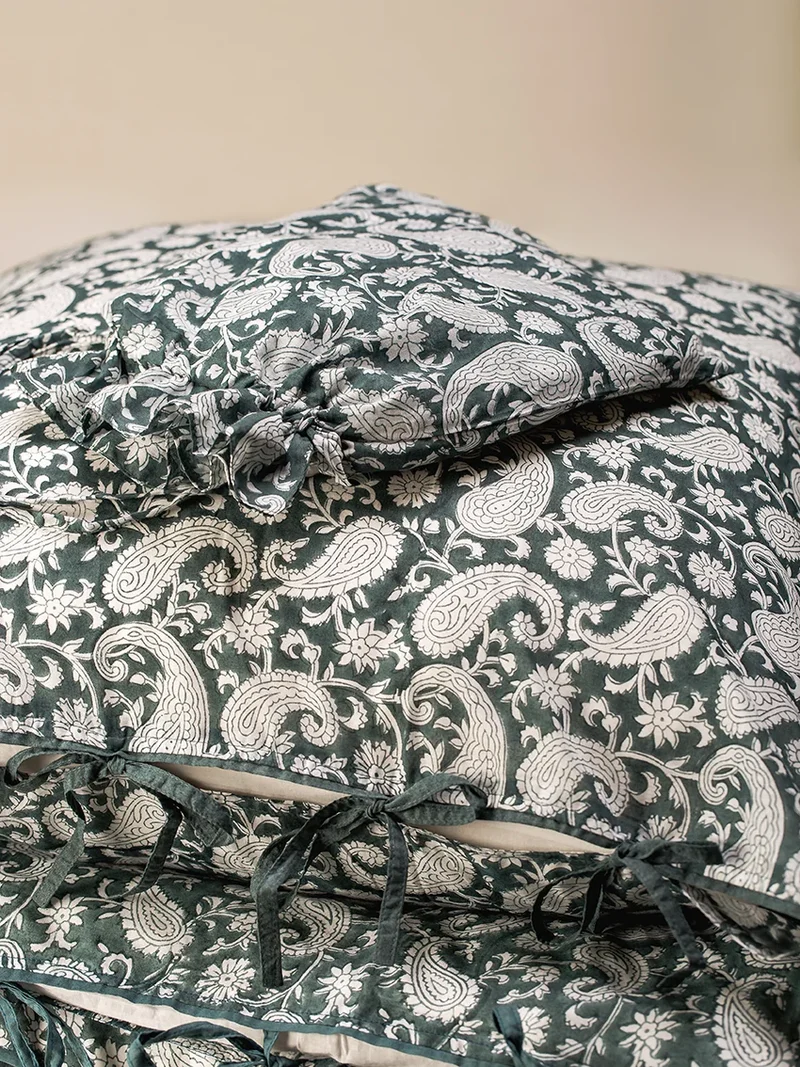 Parure de lit Paisley - Lac