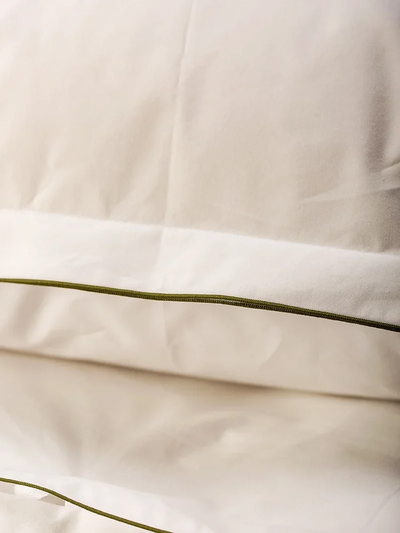 Parure de lit Bora - Olive
