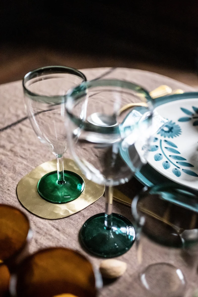Lot de 4 verres à pied Ina